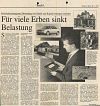 F&uuml;r viele Erben sinkt Belastung